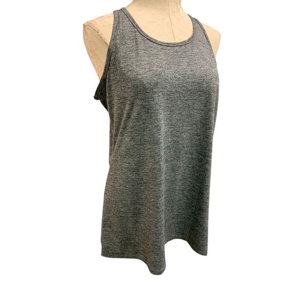 XXL C9 by Chamption Womens Heather Gray Workout Tank Top - Picture 6 of 7